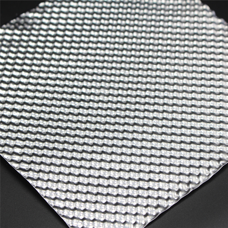 embossed aluminum heat shield sheet