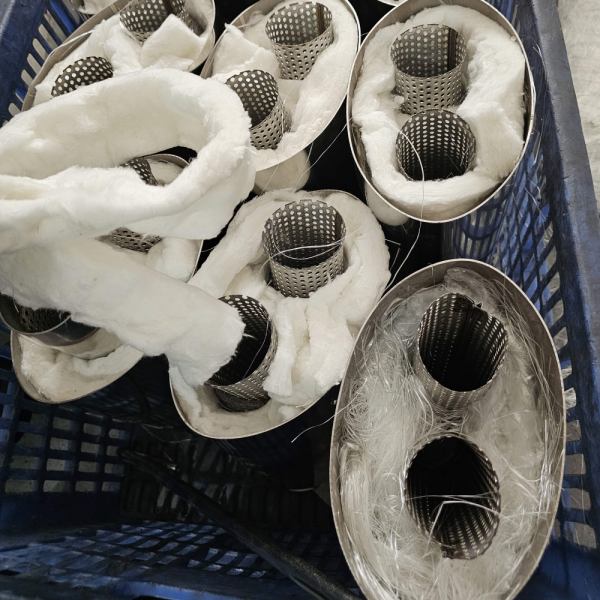 exhaust muffler packing