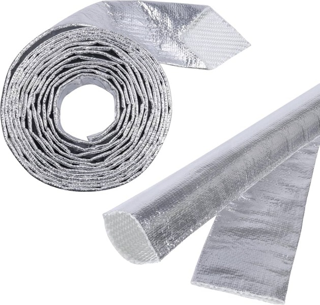 Aluminized Fiberglass Sleeve Aluminized Fiberglass Sleeve