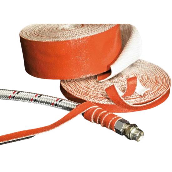 Taśma izolacyjna z włókna szklanego pokryta silikonem