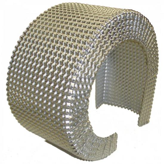 stamped turbocharger heat shield